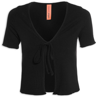 Blusa Feminina Canelada - Preto