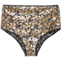 Calcinha Hot Pants Carnaval - Dourado
