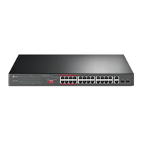 Switch TP-Link TL-SL1226P Não Gerenciável 24 Portas POE + 2 Gigabit + 2 SFP