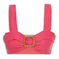 Top Cropped Feminino Malha Laise - Rosa