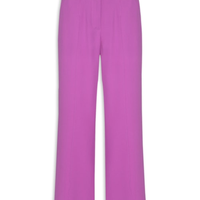 Calça Feminina Crepe Mini Flare - Roxo