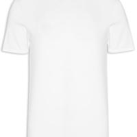 Camiseta Masculina Manga Curta Gola Careca M/M Logo - Branco