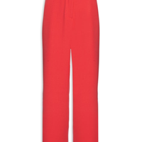 Calça Feminina Lisa - Vermelho