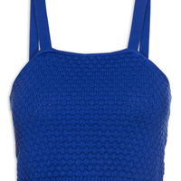 Top Tricot - Azul