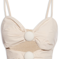 Top Liso - Bege
