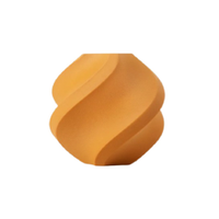 Filamento Bambu Lab PLA Wood Amarelo Ocre 1,75mm 1kg Carretel