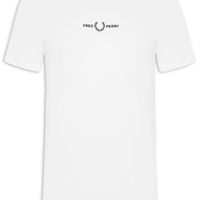 Camiseta Masculina Embroidered - Branco
