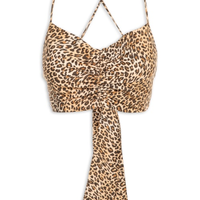 Top Ondas Color - Animal Print