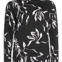 Blusa Masculina Hoodie Moletom Estampado Cerejeira - Preto