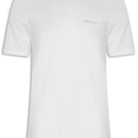 Camiseta Masculina Tinturada Peixinhos - Branco