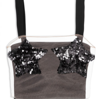 Top Patches Estrela - Preto