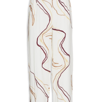 Calça Feminina Rabisco Jogger - Off White