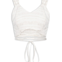 Cropped Detalhe Atado - Off White