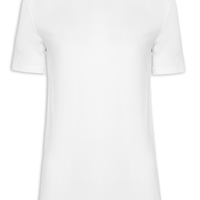 Camiseta Masculina Manga Curta - Branco