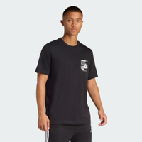 Camiseta Estampada Camo Woven Pocket Homem adidas