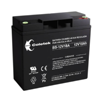 Bateria Selada Coletek Energia BS-12V18A-L Chumbo P/Nobreak 12Vx18Ah