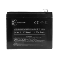 Bateria Selada Coletek Energia BS-12V5A-L T1 Chumbo P/Nobreak 12Vx5Ah