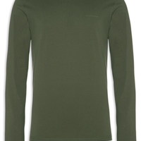 Camiseta Masculina Manga Longa Heavy Knit - Verde
