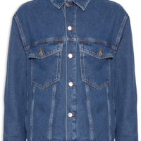 Jaqueta Masculina Aiden Oversized Denim - Azul