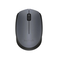 Mouse Logitech Wireless M170 3 Botões Wireless 1000DPI Cinza