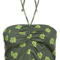 Cropped Estampa Gira - Verde