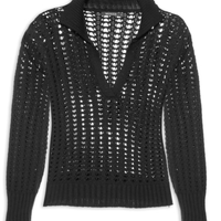 Blusa Feminina Tricot Giulia - Preto