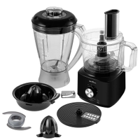 Multiprocessador Britânia All In One, 900 Watts, Preto - 220 Volts