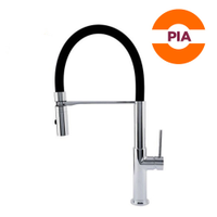 Torneira de Pia Gourmet Modaza Cucina, Monocomando, Preto
