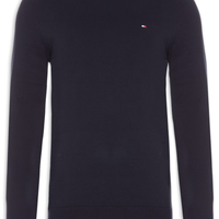 Suéter Masculino Signature Crew Neck - Preto