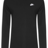 Camiseta Masculina Manga Longa Tee Ls Embrd - Preto