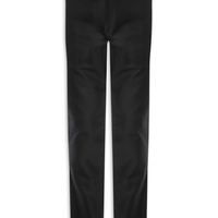 Calça Masculina de Alfaiataria Slim Fit Leve Lisa - Preto