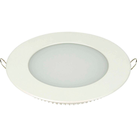 Painel Plafon LED de Embutir 22 cm Taschibra Redondo 18W, Luz Branca 6500K