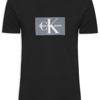 Camiseta Masculina Manga Curta Re Issue Retângulo - Preto