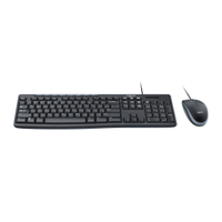 Kit Teclado e Mouse Logitech MK200 C/ Fio - 920-002718