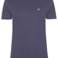 Camiseta Masculina Omega Peito - Azul