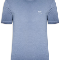 Camiseta Masculina Reissue Tinto Sujo - Azul