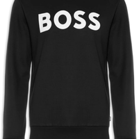 Blusa Masculina de Moletom Gola Careca Soleri - Preto