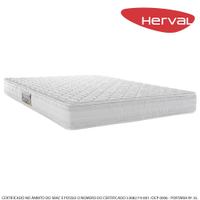 Colchão Queen Herval Espuma Composta Bordado Frontier, 17x158x198 cm