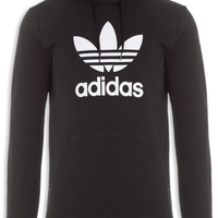 Blusa Masculina Trefoil Hoody - Preto