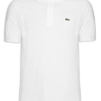 Polo Masculina Classic Fit L.12.12 Em Piquet De Algodão - Branco