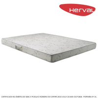 Colchão Viúva Herval Espuma D33 Cannes, 17x128x188 cm