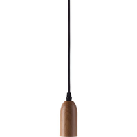 Luminária Pendente Taschibra Dot Vintage 40W, Amadeirada