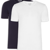 Kit De Camisetas Masculina Am Algodão 2 Peças