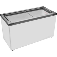 Freezer Horizontal Metalfrio NF40S 2 Portas 399 Litros, com Expositor para Congelados, Branco 110 Volts