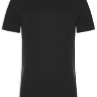 Camiseta Masculina Pima Peruano - Preto