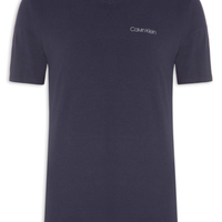 Camiseta Masculina Manga Curta Swimwear Decote V - Azul