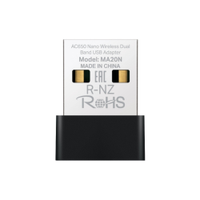 Adaptador USB Mercusys MA20N Dual Band AC650 Nano