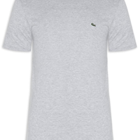 Camiseta Masculina Regular Fit Em Algodão Pima - Cinza