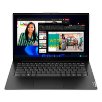 Notebook Lenovo V14 G4 14" FHD AMD Ryzen 5 7520U Radeon 610M 8GB DDR5 256GB SSD Sem Sistema OP - Business Black