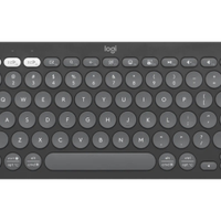 Teclado Logitech Pebble Keys 2 K380s Bluetooth S/Fio Grafite